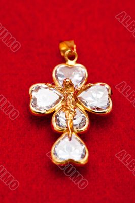 Pendant of a crucifix