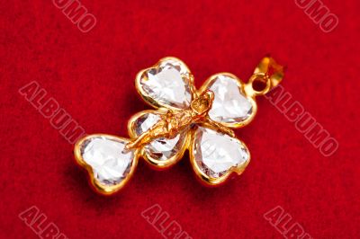 Pendant of a crucifix