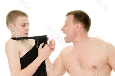 The aggressive father
