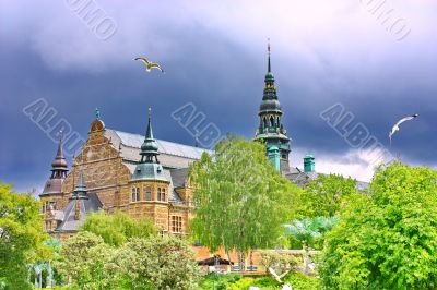 The Nordic Museum in Stockholm, Sweden