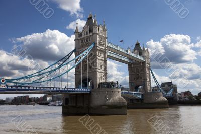 Tower Bridge in London, UK