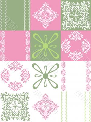 Seamless fabric pattern