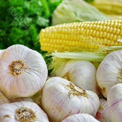 Garlic and Corn Garlic and Corn