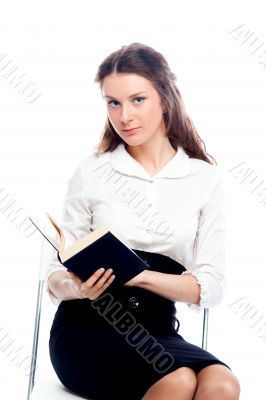 A young girl student A young girl student
