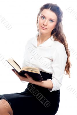 A young girl student A young girl student
