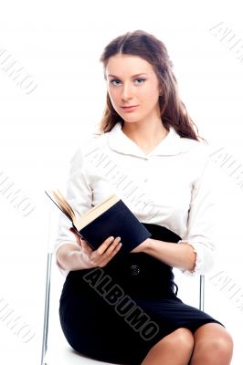 A young girl student A young girl student