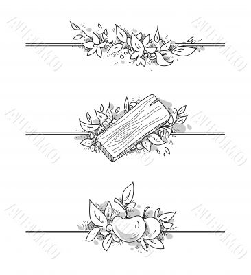 banners drawing banners drawing