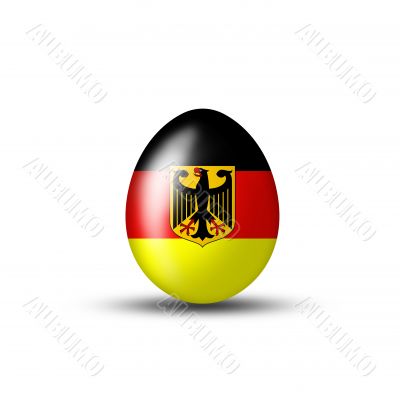 Egg with the German coat of arms