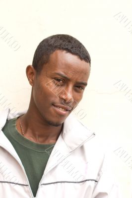 Portrait of a young Ethiopian