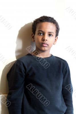 Smiling Ethiopian boy