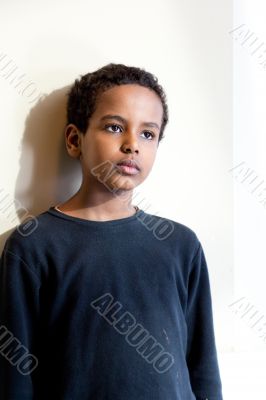 Smiling Ethiopian boy