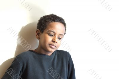 Smiling Ethiopian boy