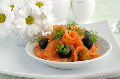 Appetizer of Salmon Appetizer of Salmon