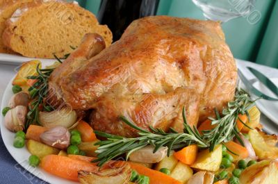 Roasted Chicken with Vegetables