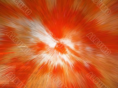 orange and white explosion orange and white explosion