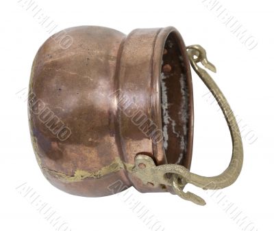 Fallen Mended Copper Pot