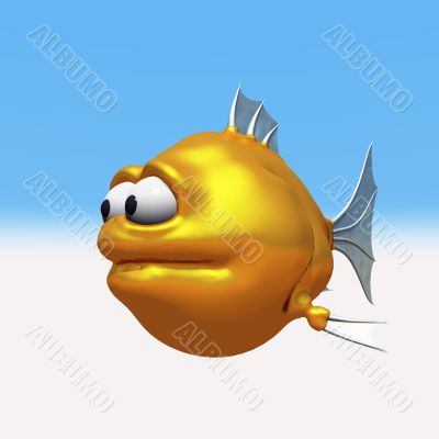 strange goldfish