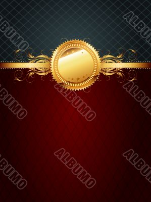 ornate golden frame