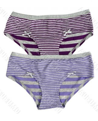 purple striped pants