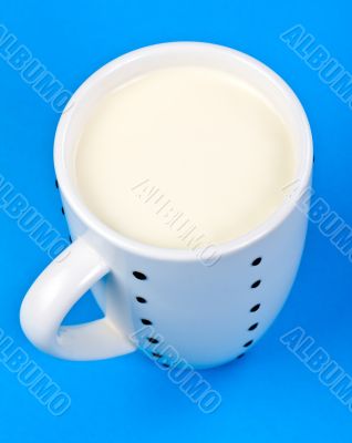 cupful of milk