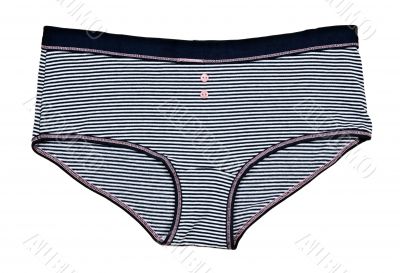 striped pants with buttons