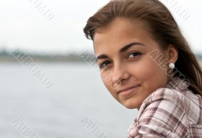 portrait of a beautiful girl