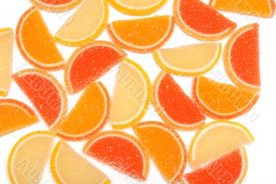 colored jelly sweets