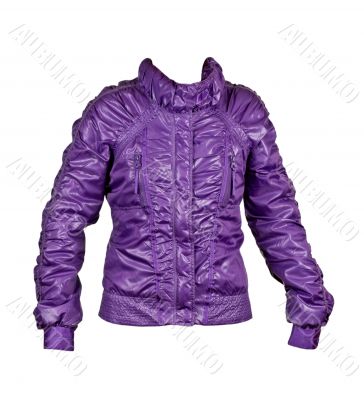 purple ladies fashion jacket