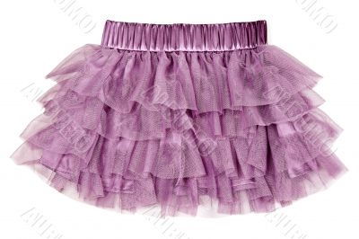 delicate purple skirt