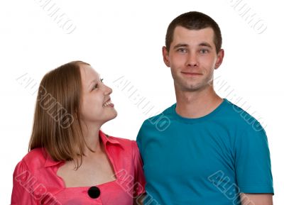 girl with a love of looking at a guy