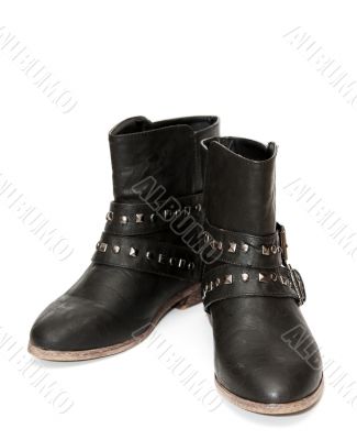 pair women`s boots