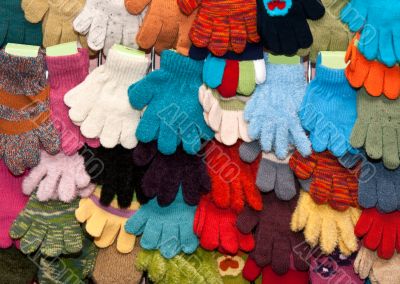 showcase children`s mittens and gloves