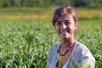 portrait of a beautiful girl