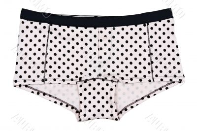 pants with polka dots