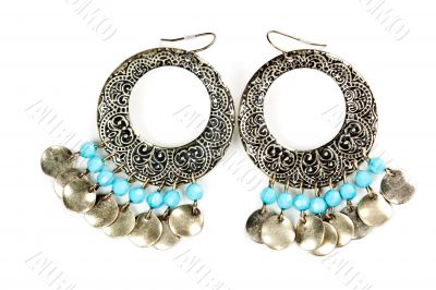 pair of beautiful earrings