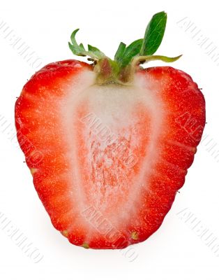 delicious strawberry halves