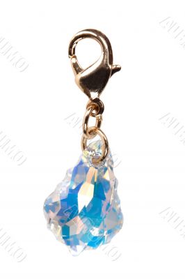 precious suspension of translucent stone