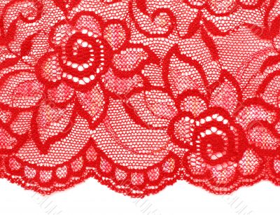 Decorative lace with pattern