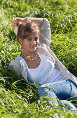 portrait of a beautiful girl