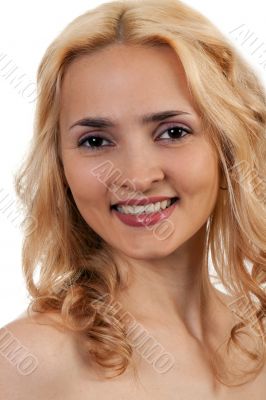 portrait of a beautiful blonde