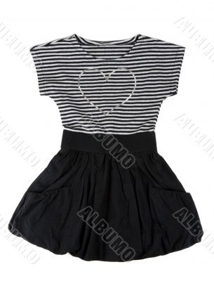 Baby striped dress