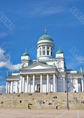 Cathedral on Senate Square in Helsinki Cathedral on Senate Square in Helsinki