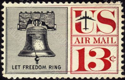 Stamp Let Freedom Ring 13c