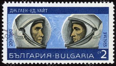 astronauts John Glenn and Ed White