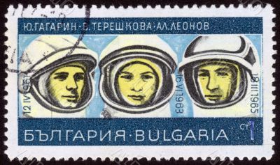 stamp Russian cosmonauts