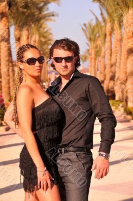 Attractive young couple 
