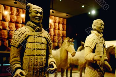 Terracotta warriors and horses