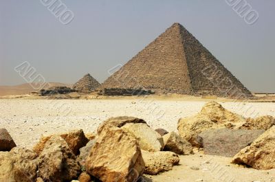 Pyramid in Cairo Egypt