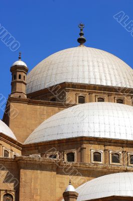 Scenery of the famous Islamic castle in Cairo,Egypt