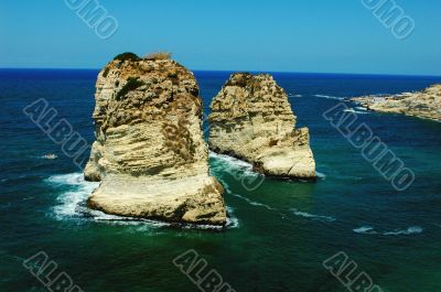 Pigeon Rocks,Beirut Lebanon